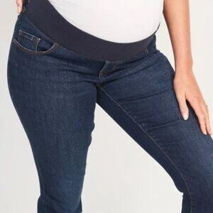 2 pairs of Maternity Old Navy Maternity Front Low Panel Pop Icon Skinny Jeans